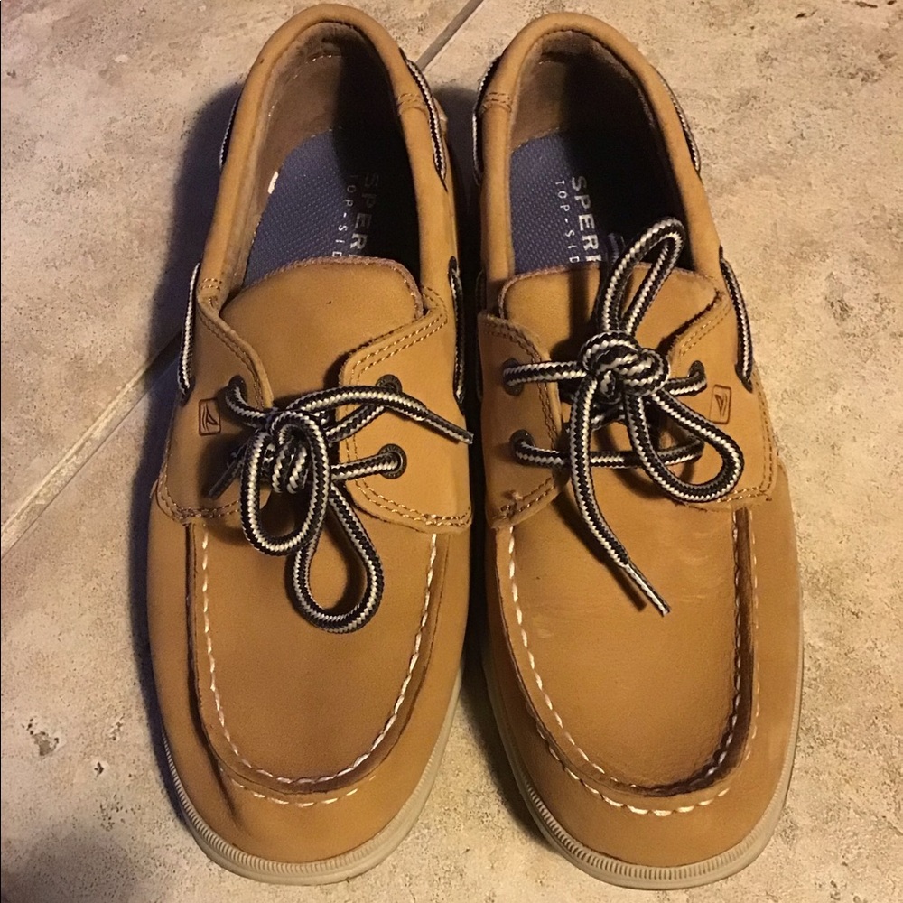 Sperry top spider-boys size 4